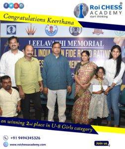 Yugesh and Keerthana enters in FIDE Ratings - Roi Chess Academy®