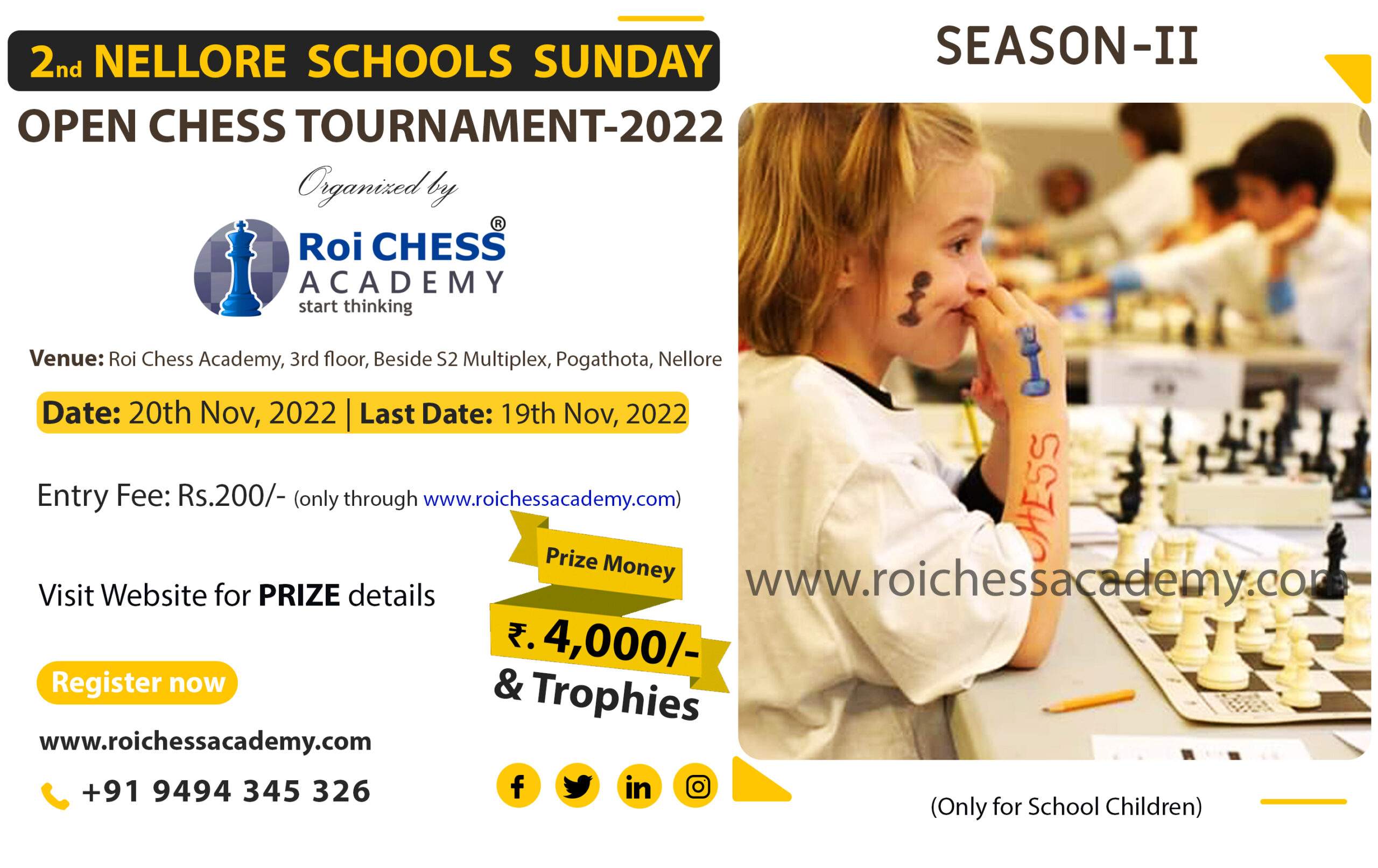 Tournaments Archives - Roi Chess Academy®