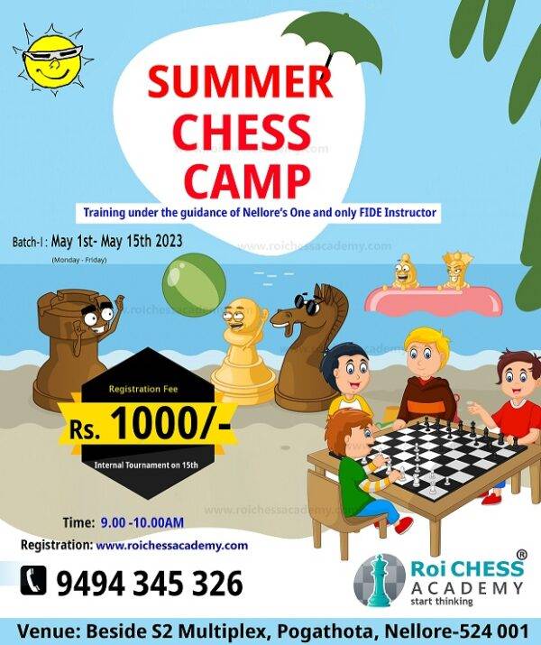 Summer Chess Camps Roi Chess Academy®