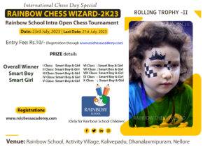 Rainbow Chess Wizard-2023 | Only for Rainbow School