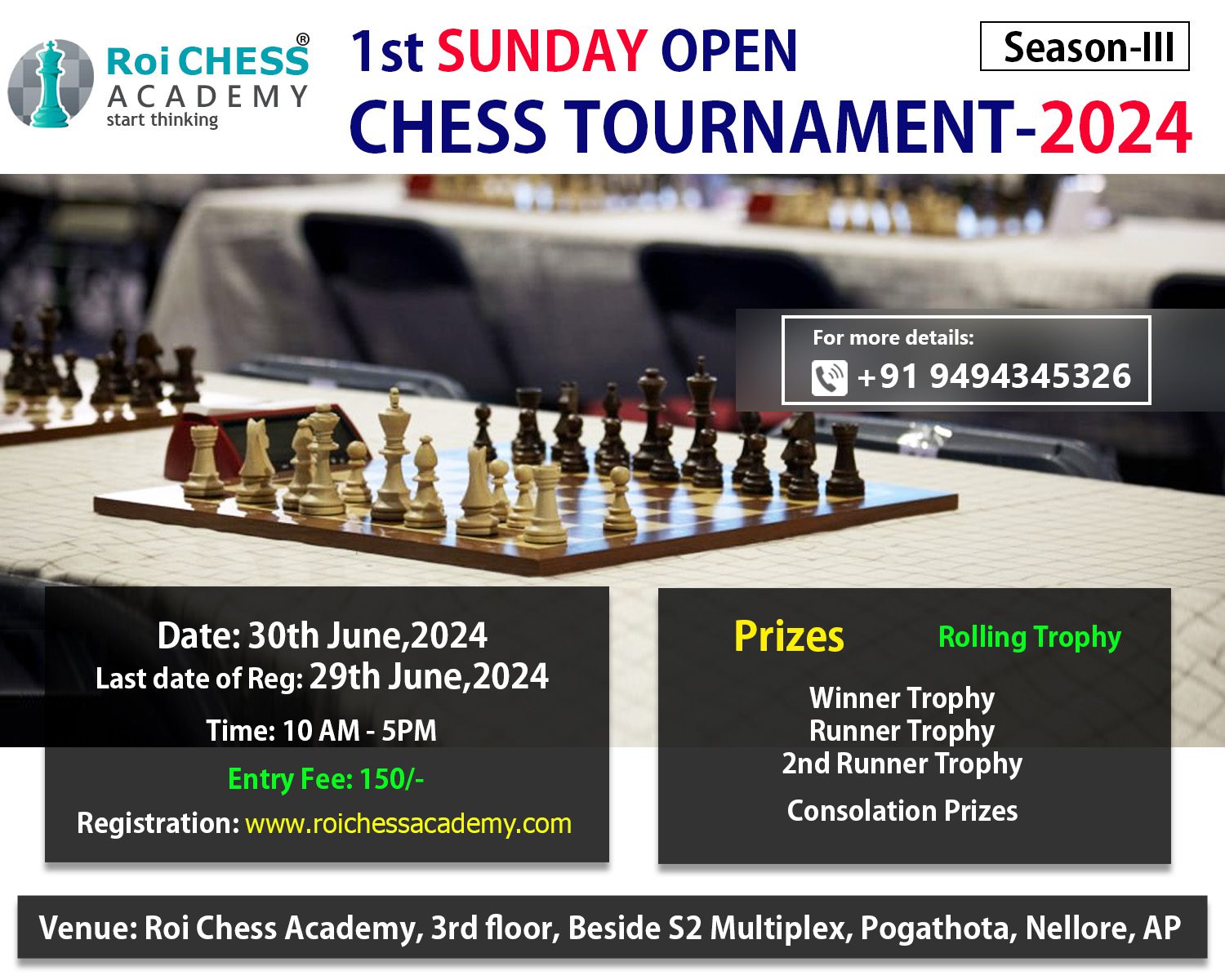 Sunday Chess Tournament-2024
